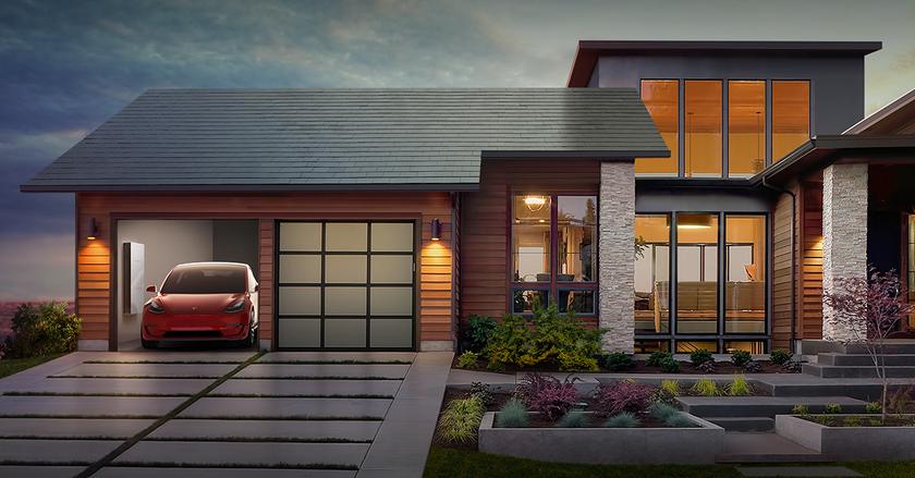 Tesla начала массовое производство солнечных панелей для крыш