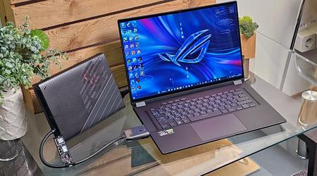 ASUS ROG Flow X16 review: a powerful gaming laptop-transformer with a docking station