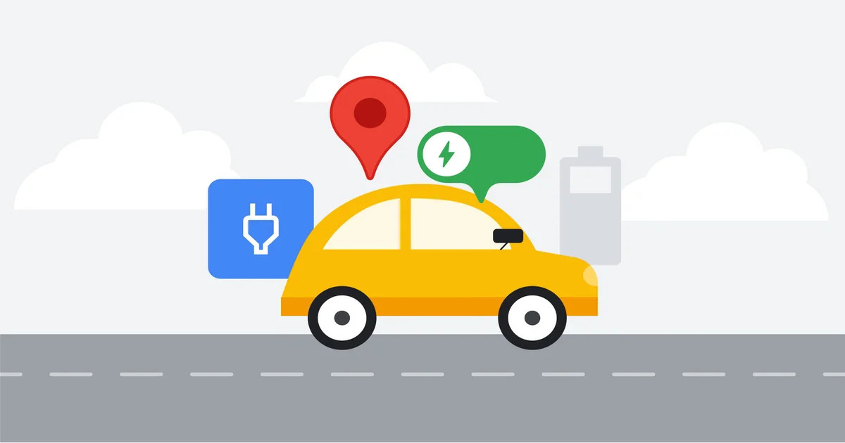 Planifica tu recarga: Google Maps ofrece la mejor ruta para vehículos eléctricos